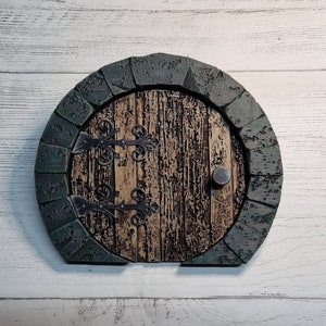 Small garden doors 3D Printed. Brown
