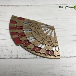 Doctor Strange cloak of levitation brooch, 3d printed (unofficial) US Bild 3