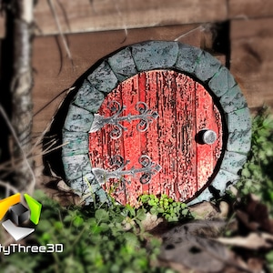 Small garden doors 3D Printed. image 1