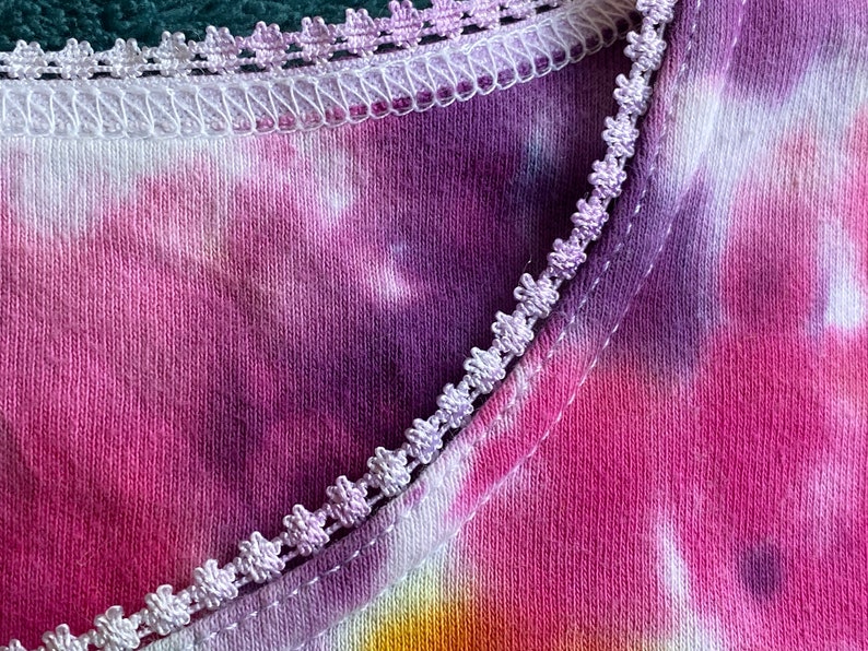 Hand-dyed crop top