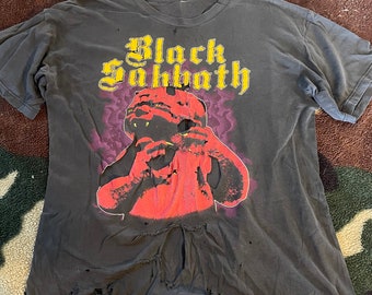 Black Sabbath vintage tee large