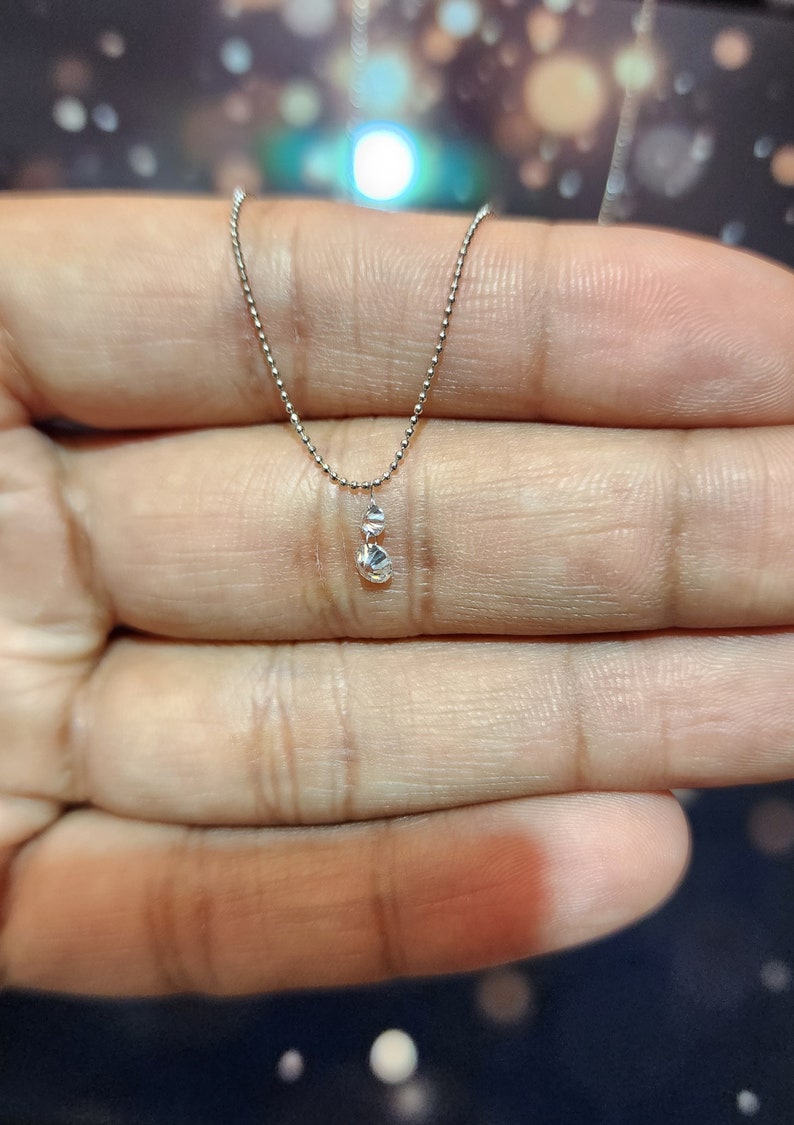 2 Diamond Necklace Custom Diamond Chain Custom Diamond Pendant Diamond Cluster Necklace Diamond