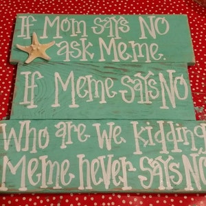 If mom says no ask Meme. If Meme says no. who are we kidding.  Meme never says no. Turquoise with starfish.