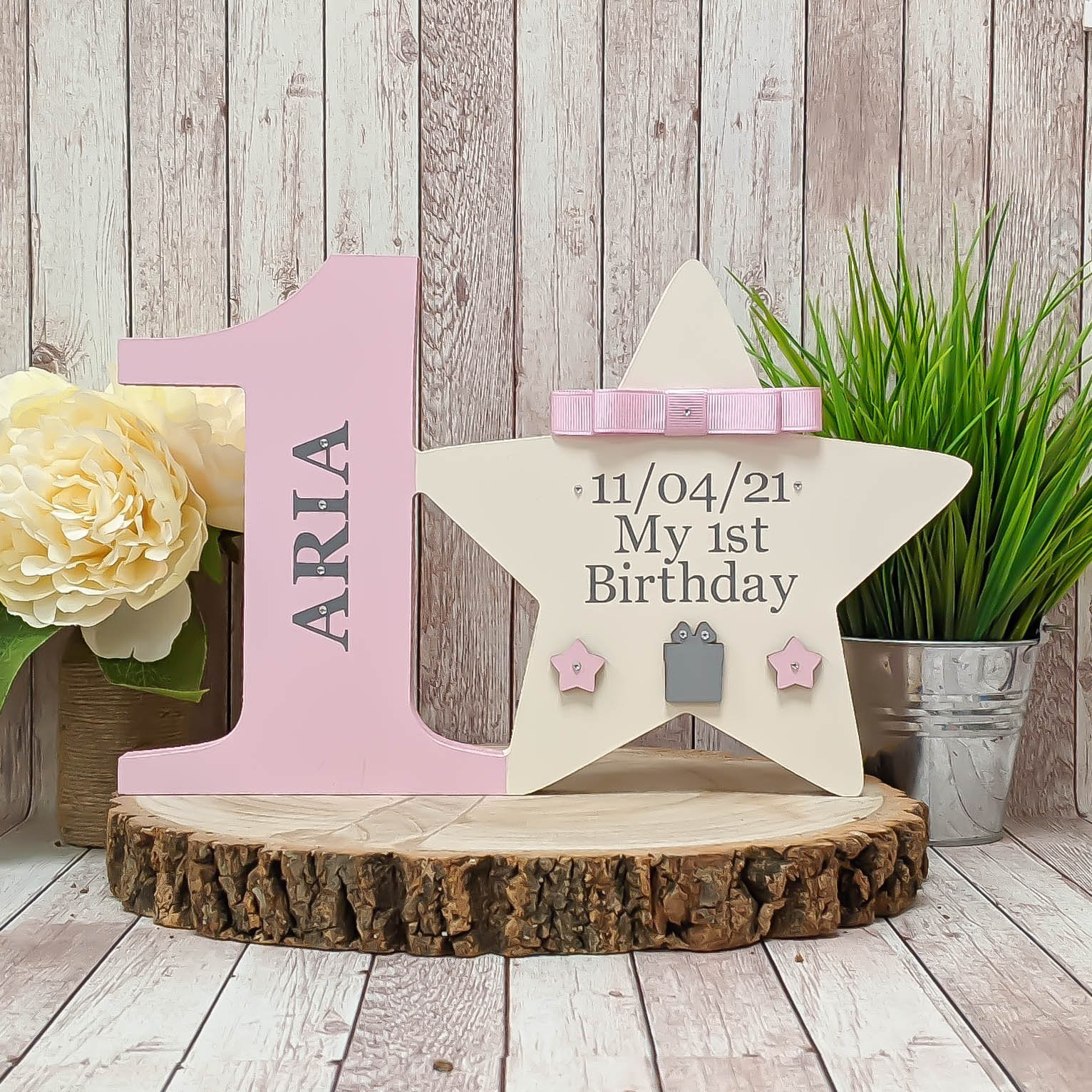 Personalised 1st Birthday Gift for Girl
