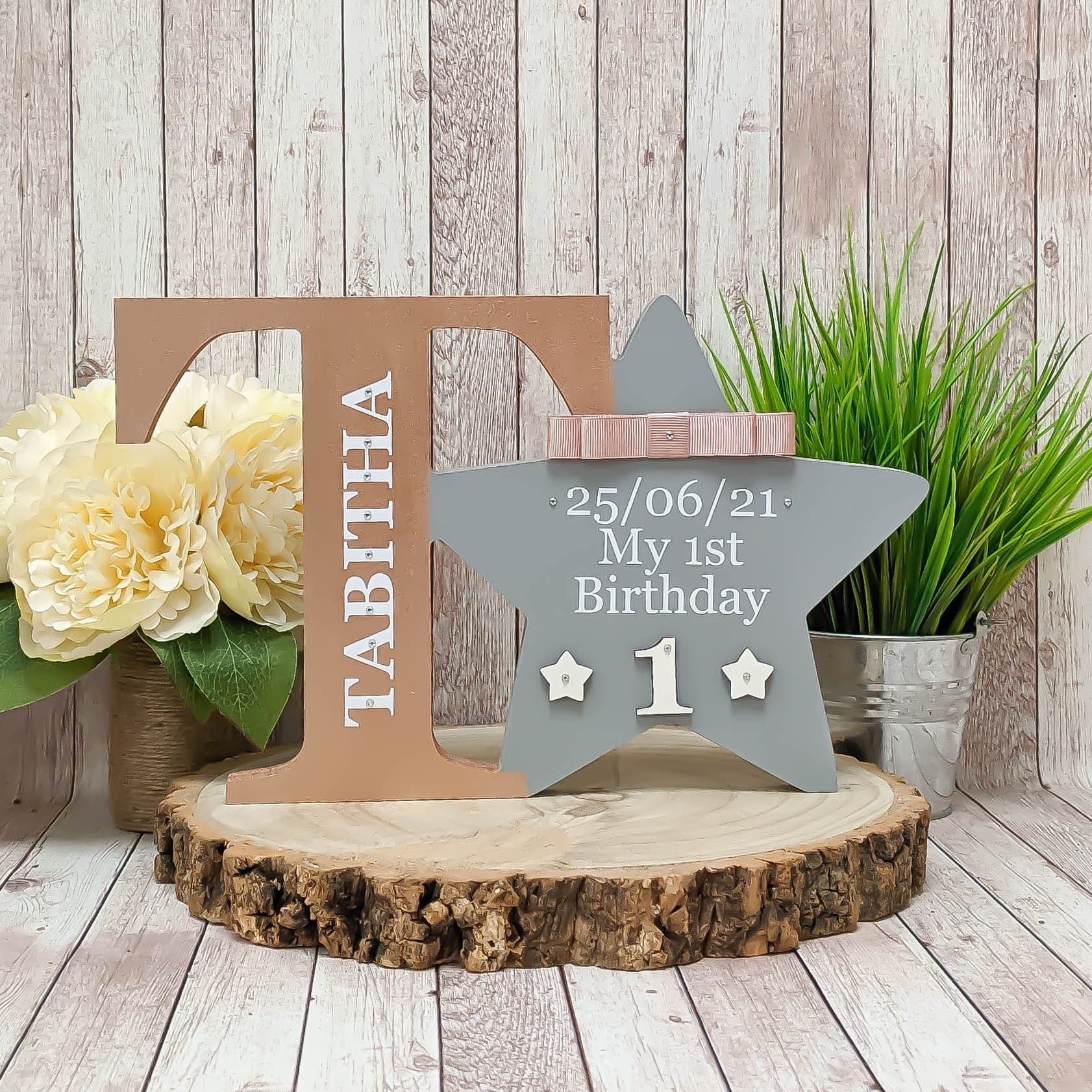 Personalised 1st Birthday Gift for Girl's 1st Birthday Etsy