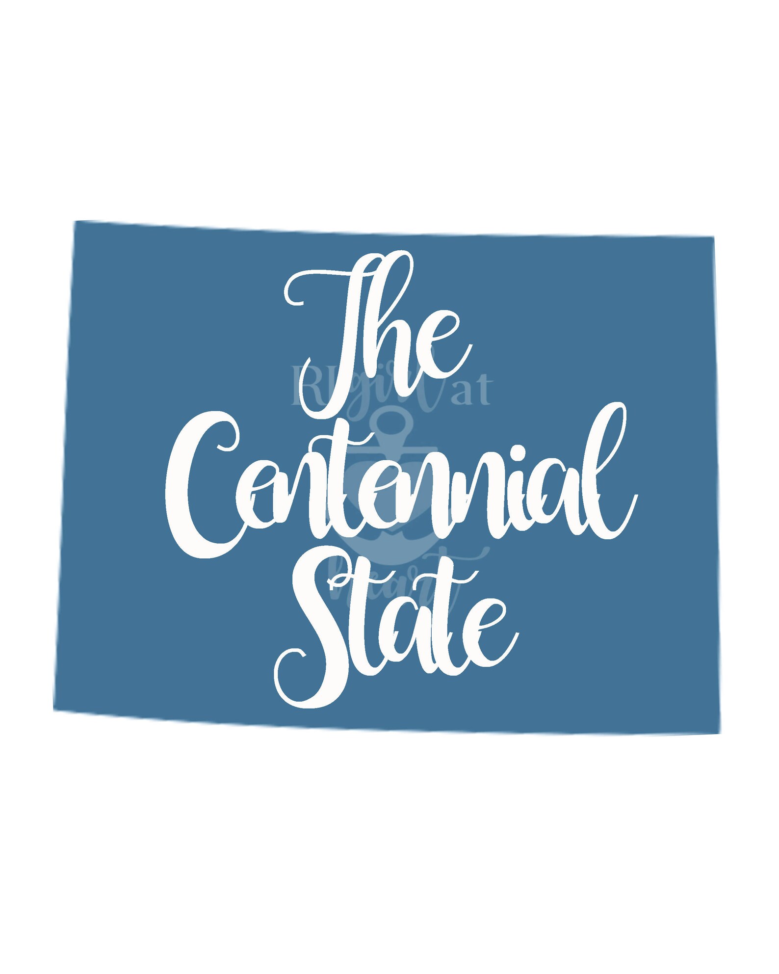 Colorado state nickname The Centennial State INSTANT Etsy Nederland