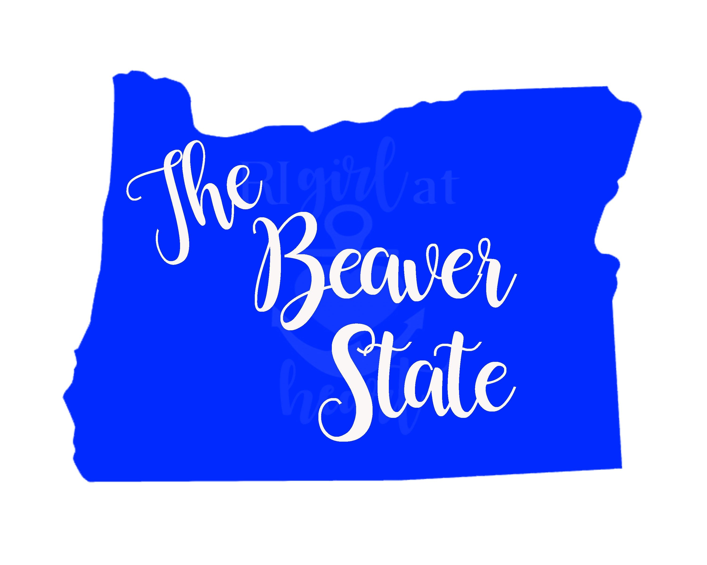 Oregon State Nickname Print – the Beaver State, Wall Art (digital Download)  - Etsy, image size:3000x2400