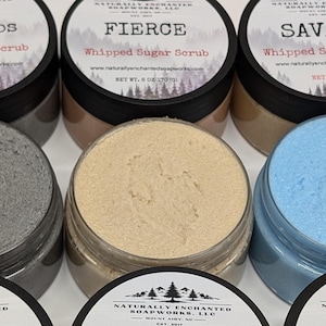 Masculine Scented Sugar Scrub: Men&#39;s Exfoliating Skincare