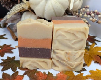 Goat Milk Soap: Autumn Scented Artisan Soap Bar