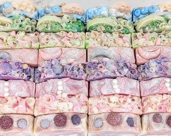 Handmade soap, Scented Soap, soap gift, Body soap, Bath soap, Colorful Soap bars, Natural soap, Bar Soap, Artisan Soap, Decorative soap