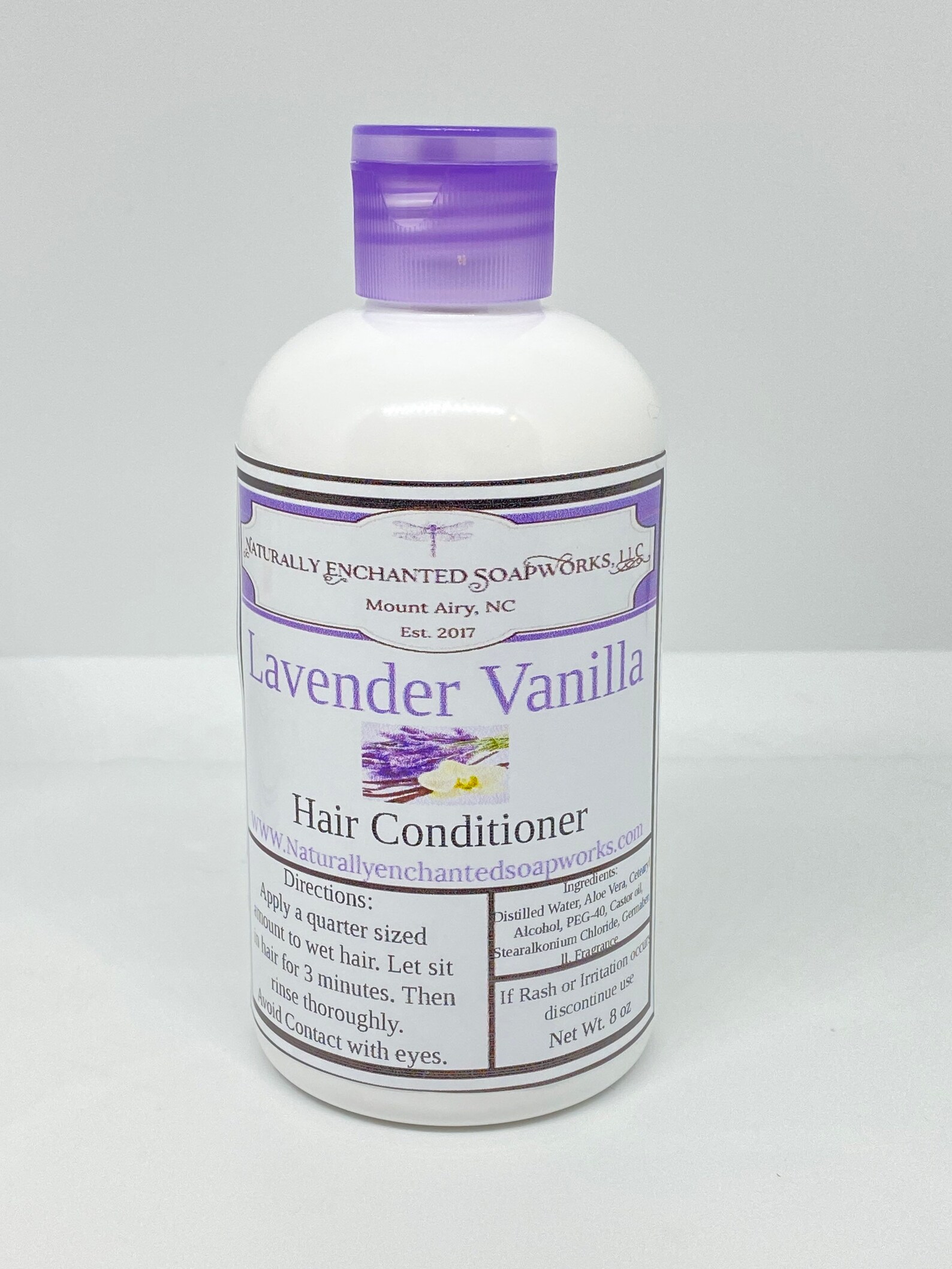 Lavender Vanilla Scented hair Conditioner Detangler Etsy