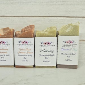 Handmade Solid Shampoo Bar Soap, Apple Cider Vinegar, ACV shampoo Bild 8