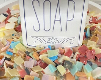 Single Use Soaps, On the go Soap, Travel Soap, Hand washing Soap, One time use soap, Soap Scraps, Mini Soaps