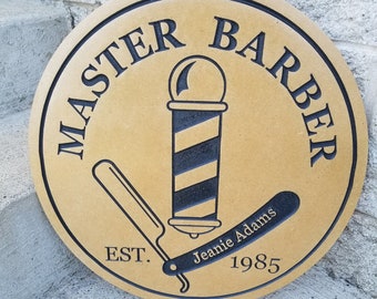 Master barber (dxf only)(for CNC or Laser Lightburn Software)cnc file laser file