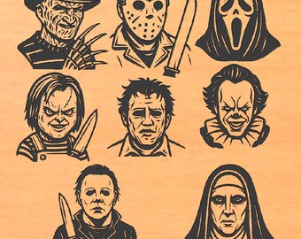 Halloween bundle 3 (dxf svg) cnc file