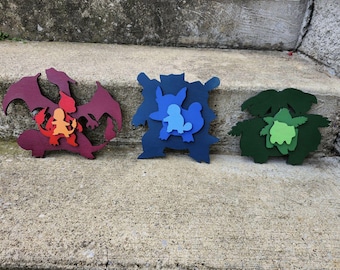 Gen 1 Evolution Bundle Layered dxf svg (cnc and laser cut files)