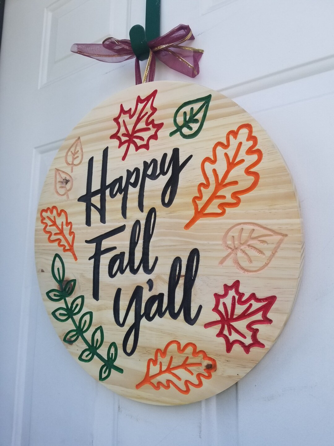 Happy Fall Yall Dxf (for CNC or Laser Lightburn Software)cnc File Laser ...