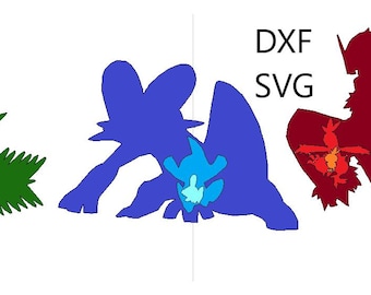 Gen 3 Evolution Bundle Layered dxf svg (cnc and laser cut files)