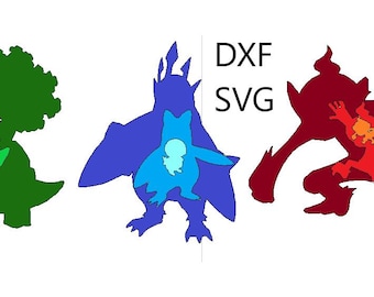 Gen 4 Evolution Bundle Layered dxf svg (cnc and laser cut files)