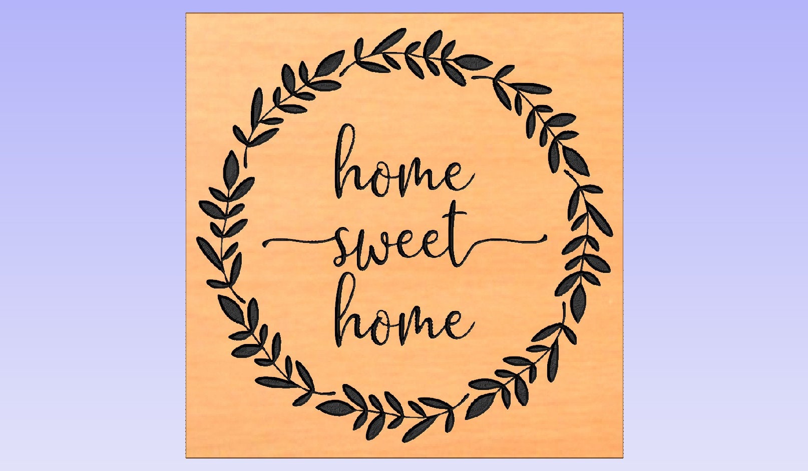 Home Sweet Home Dxf (for CNC or Laser Lightburn Software)cnc File Laser ...