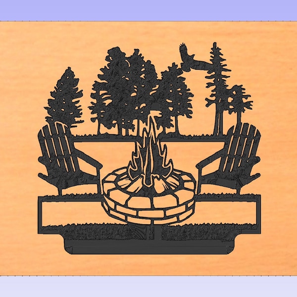fire pit dxf file (cnc only)
