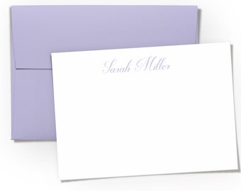 Personalized Note Cards, Stationary Set for Women, Custom Cards, Professional Stationery, Teen Girls Notes, Thank you Cards with Envelopes