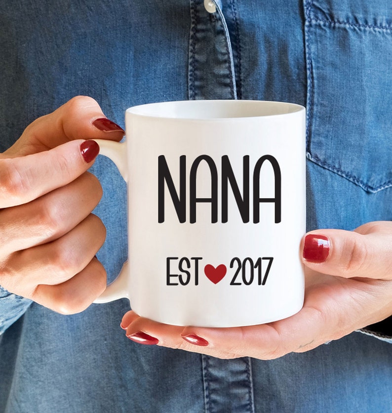 Nana And Papa gift Great Grandparents to be Nana mug Papa