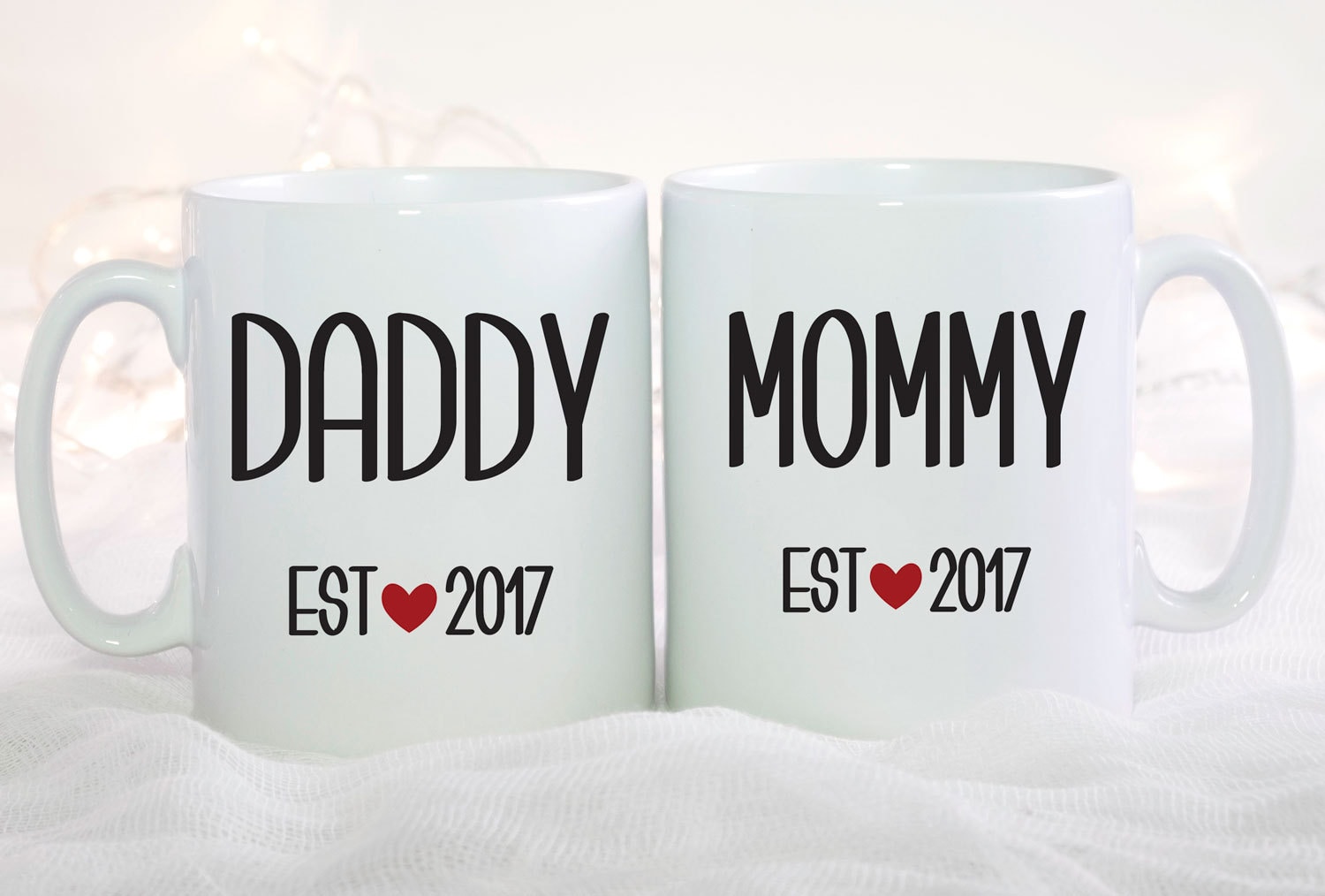 Mom and Dad mugs New Parents Gift Coffee Mug For Mom Dad Etsy