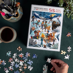 Illustrated Puzzle - Winter Night