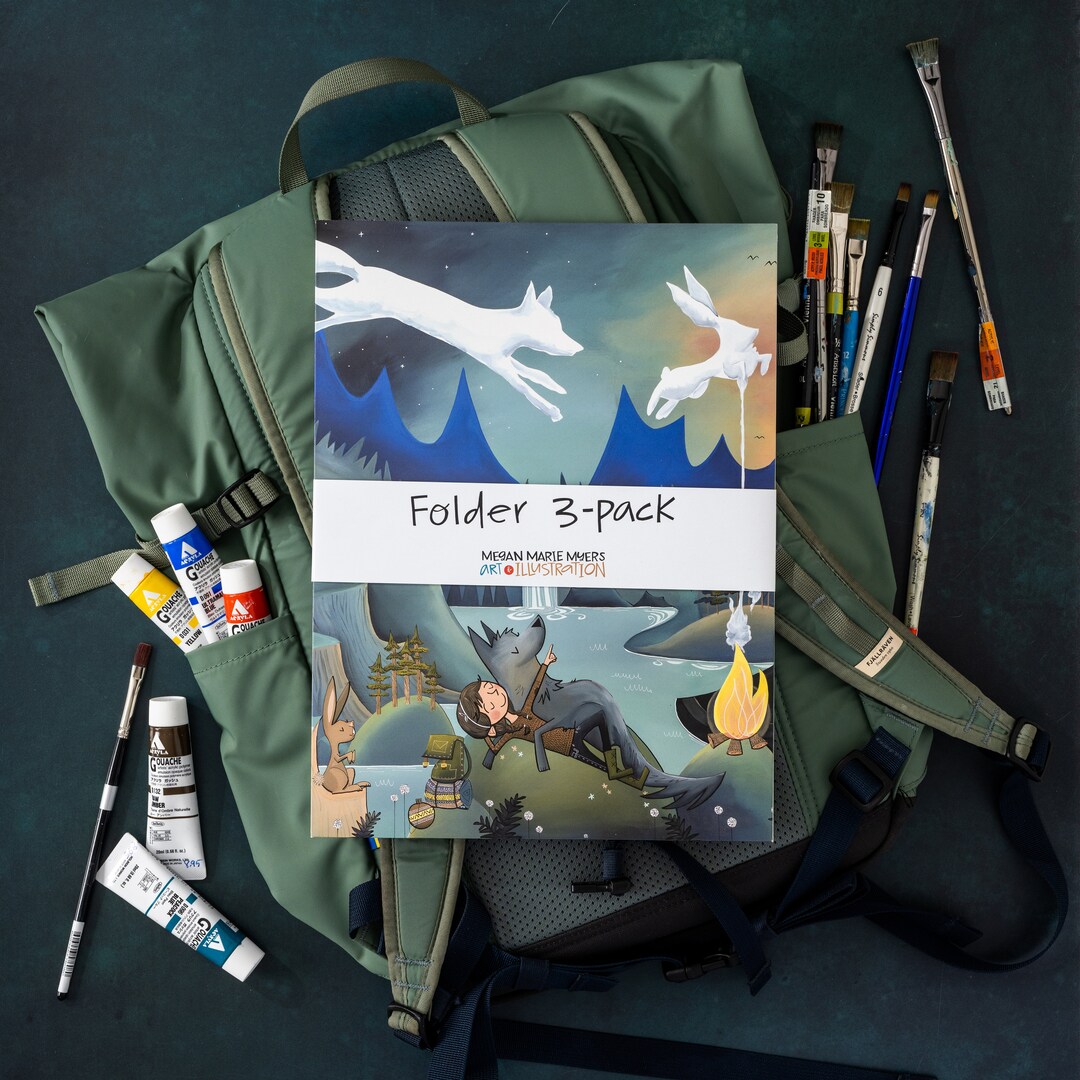 Pocket Folder 3 Pack - Fine Art Covers - Limited Edition - Etsy