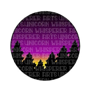 Circle tree line sunset night sky galaxy forest Silhouette Cricut Print File Printable Instant Digital Download