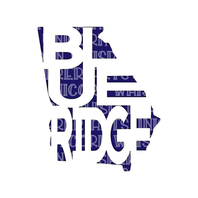 Blue Ridge Mountains Svg - Etsy