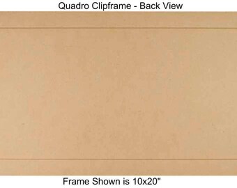 Quadro Clip Frame – 16x24 Inch Borderless Frameless Poster Frame, Made In USA