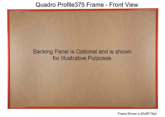 Black Quadro Frames 10x30 inch Picture Frame Style P375-3//8 inch Wide Molding