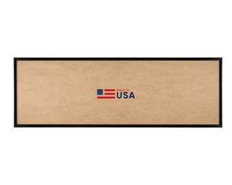 Quadro Frames 8.5x22 inch Picture Frame, Style P375 - 3/8 inch Wide Molding