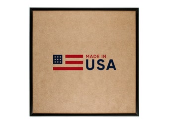 Quadro Frames 23x23 inch Picture Frame, Style P375 - 3/8 inch Wide Molding