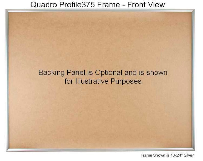 Quadro Frames 16x26 inch Picture Frame Style P375-38 inch Wide Molding