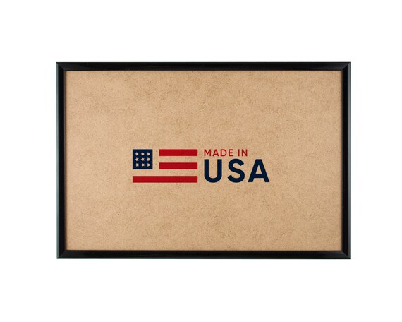 Quadro Frames 7x11 Picture Frame Kit – Style P375, 3/8 Inch Wide Molding – USA Made