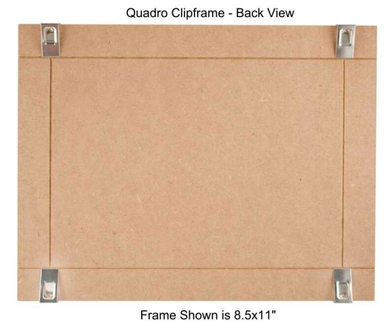 8.5x11 inch Clip Frames