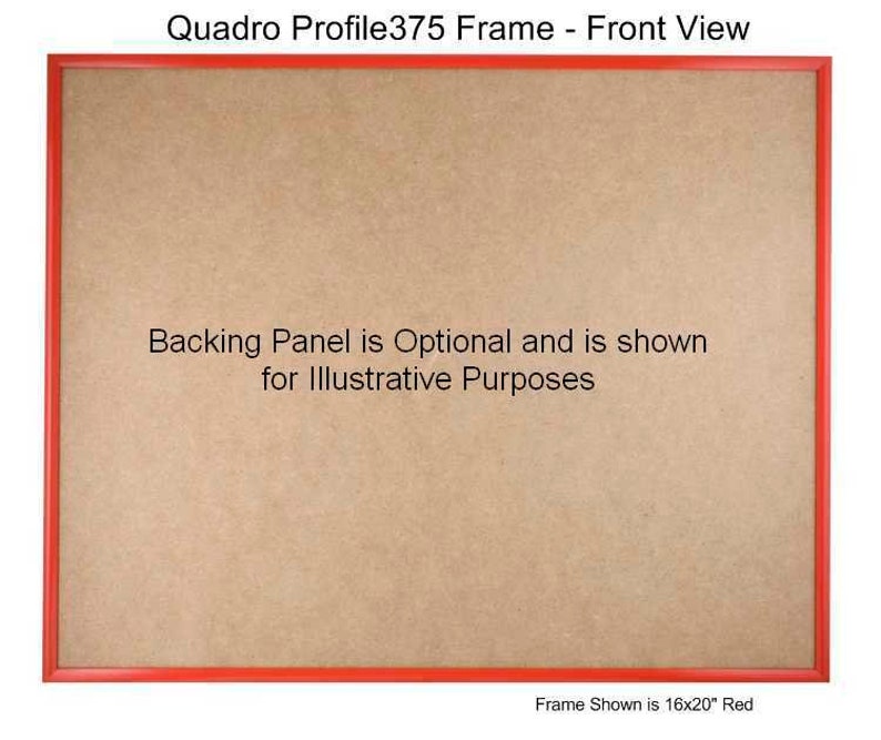Quadro Frames 16x26 inch Picture Frame Style P375-38 inch Wide Molding