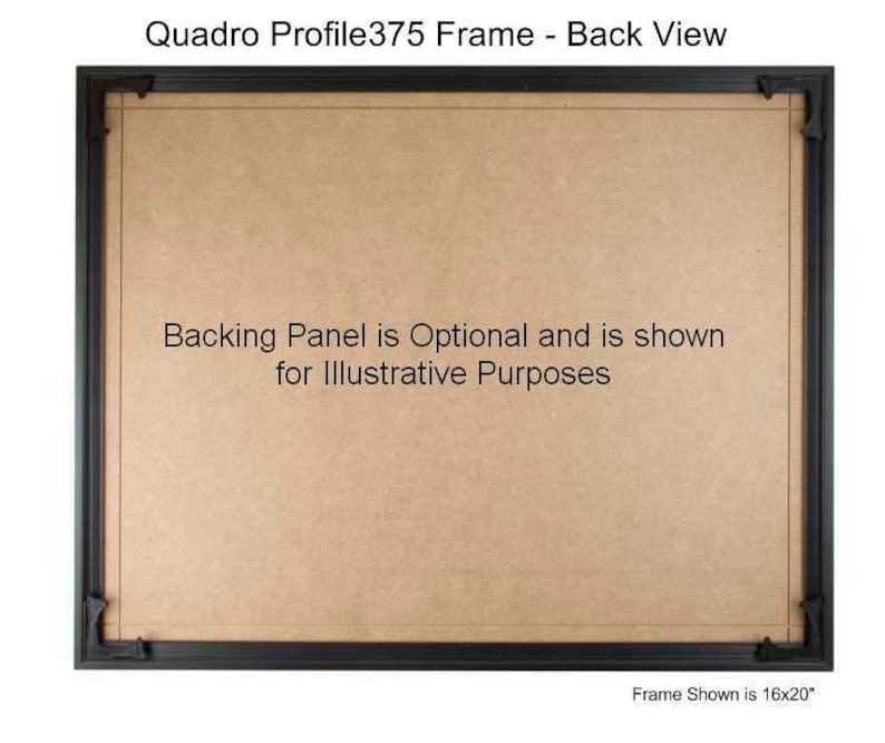 Quadro Frames 16x26 inch Picture Frame Style P375-38 inch Wide Molding