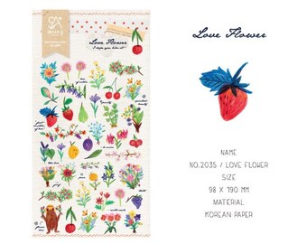 korean sticker etsy