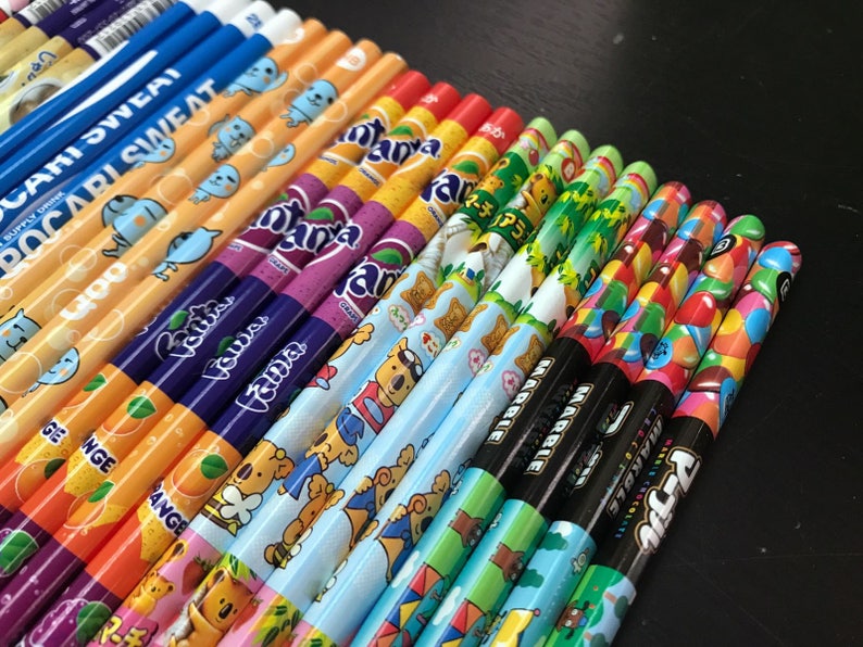 Japan Pencil Candy and Drinks collections Limited edition Made in Japan 7 style 7 pencils