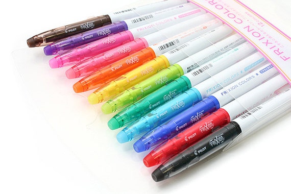 Pilot SFC-60M-6C2 FriXion Colors Erasable 0.7mm Marker Pen 6 Colors Set Japan