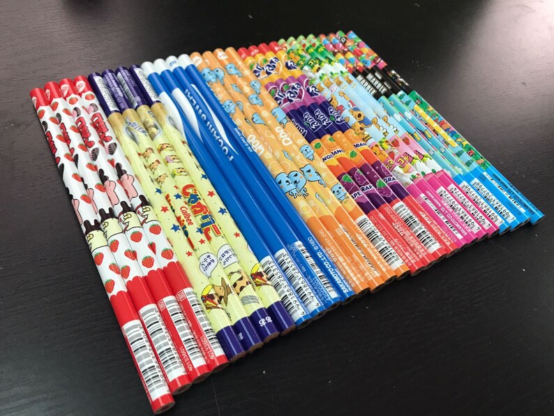 Japan Pencil Candy and Drinks collections Limited edition Made in Japan 7 style 7 pencils