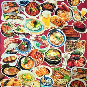 Asian Food Stickers (Random 5-pack)