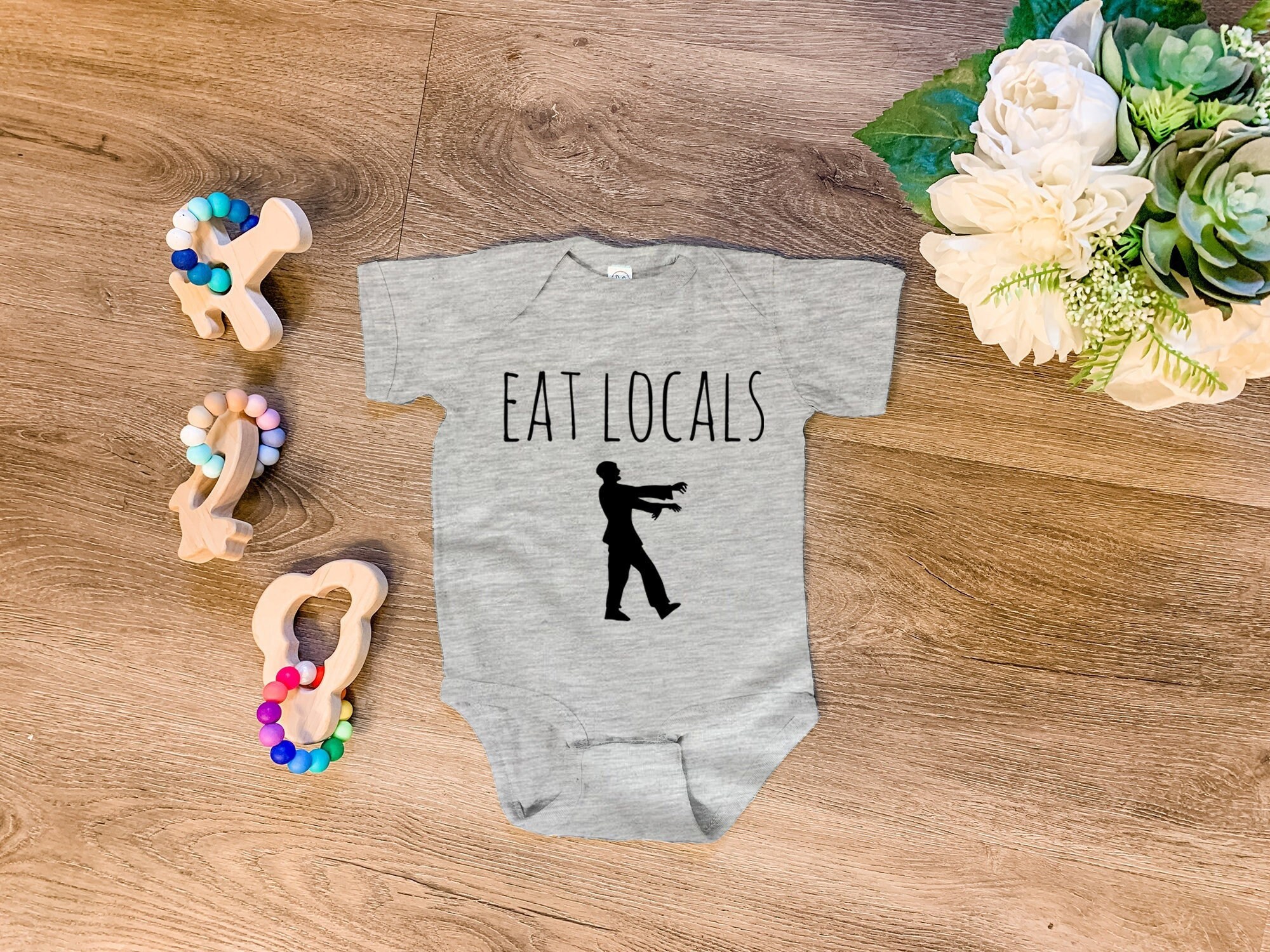 Eat Locals zombie Sweet Baby Bodysuit Funny Baby Clothes - Etsy Ireland Eat Locals zombie Sweet Baby Bodysuit Funny Baby Clothes - Etsy Ireland