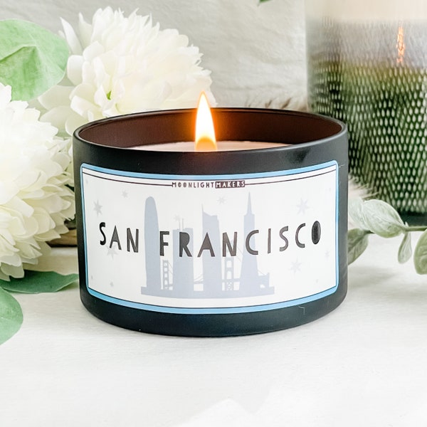 San Francisco Candle Etsy