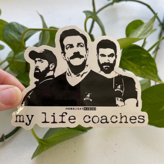 My Life Coaches, Bumper Sticker, Car Sticker, Vinyl, Bike Sticker, Weatherproof, Die Cut