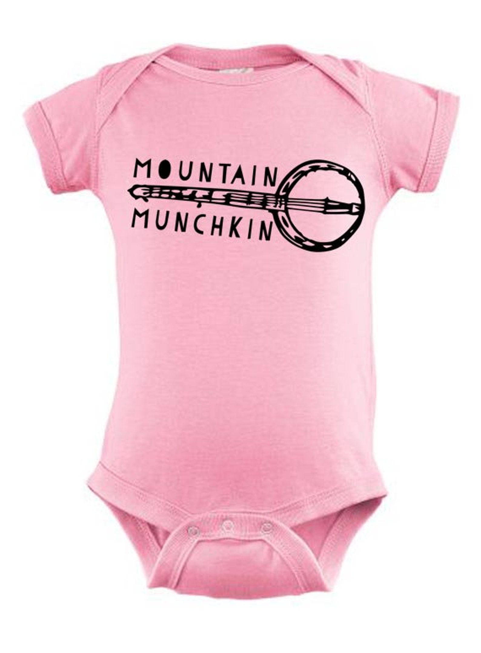 Mountain Munchkin Sweet Baby Bodysuit Baby Clothes Indigo Etsy
